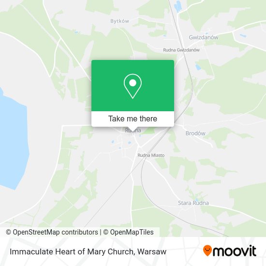 Immaculate Heart of Mary Church map