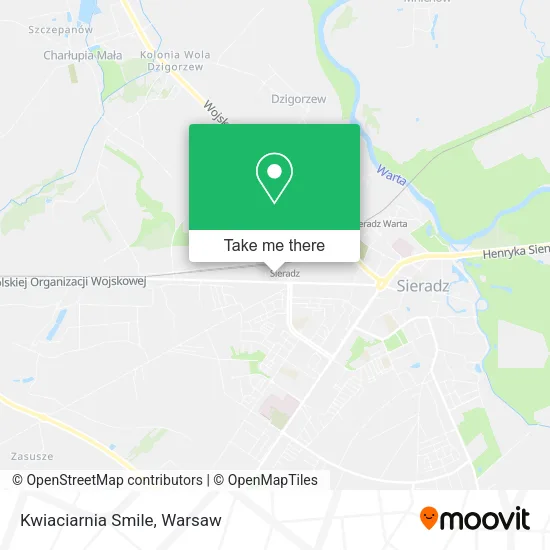 Карта Kwiaciarnia Smile