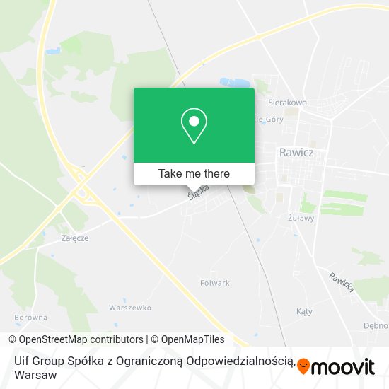 Uif Group Spółka z Ograniczoną Odpowiedzialnością map