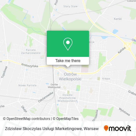 Zdzisław Skoczylas Usługi Marketingowe map