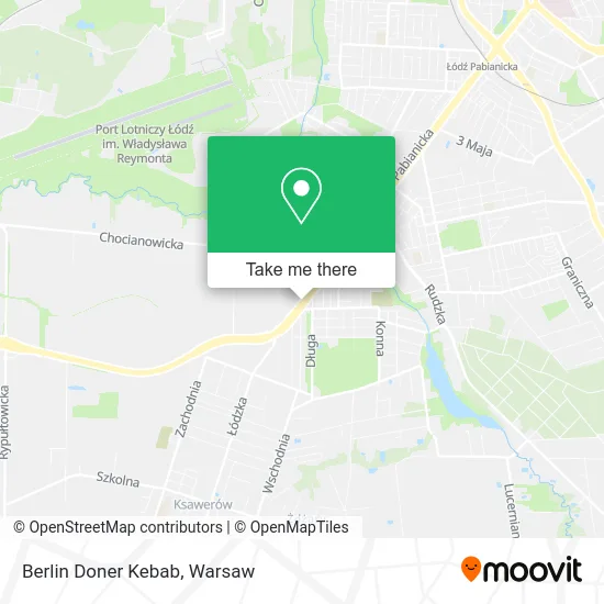 Карта Berlin Doner Kebab