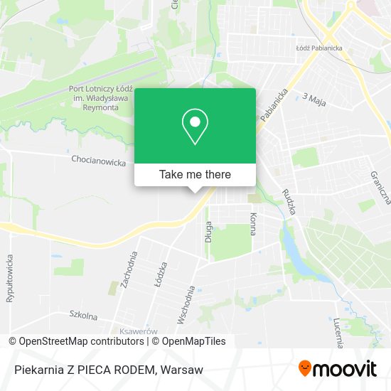 Piekarnia Z PIECA RODEM map