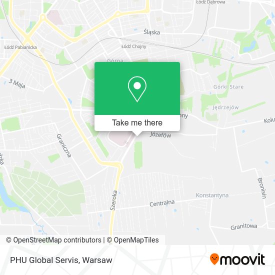 PHU Global Servis map