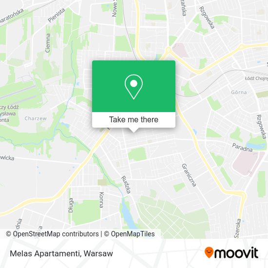 Melas Apartamenti map