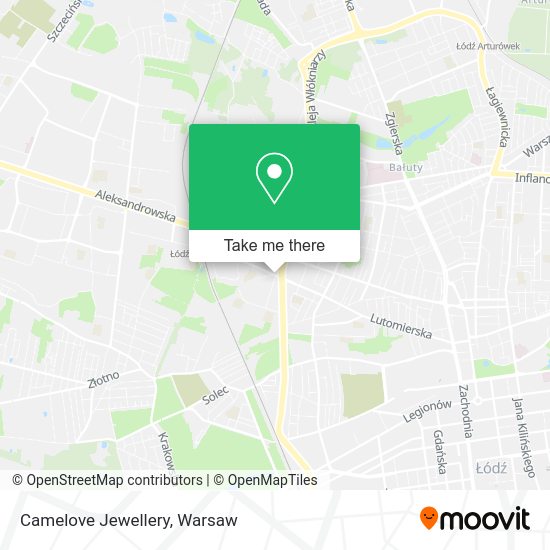 Camelove Jewellery map