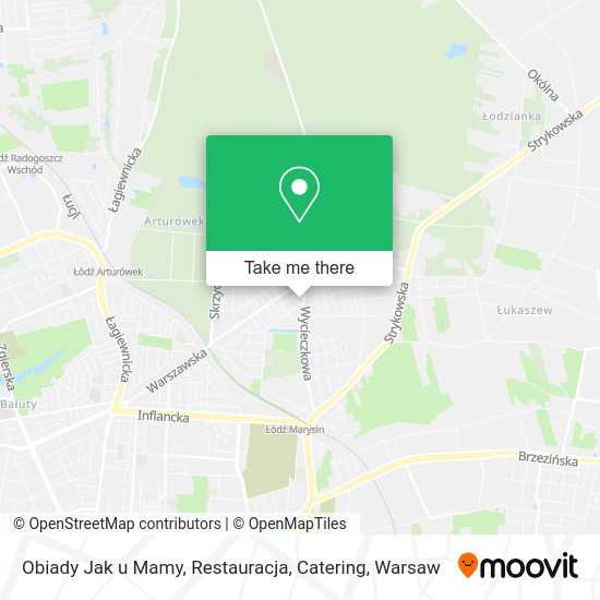 Obiady Jak u Mamy, Restauracja, Catering map