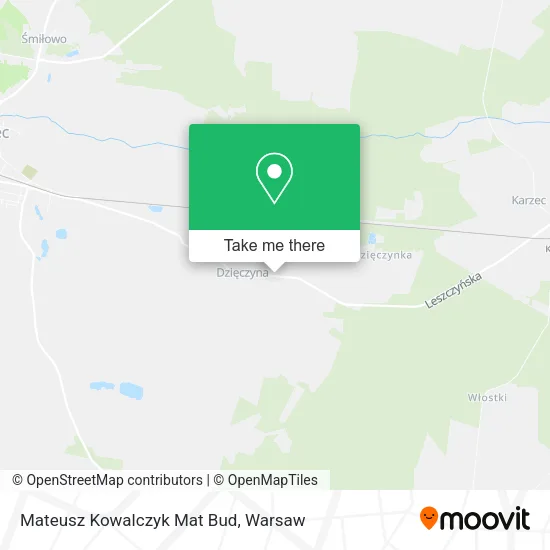 Карта Mateusz Kowalczyk Mat Bud