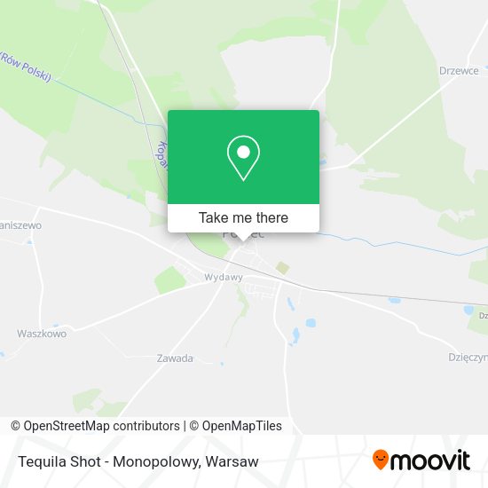 Tequila Shot - Monopolowy map