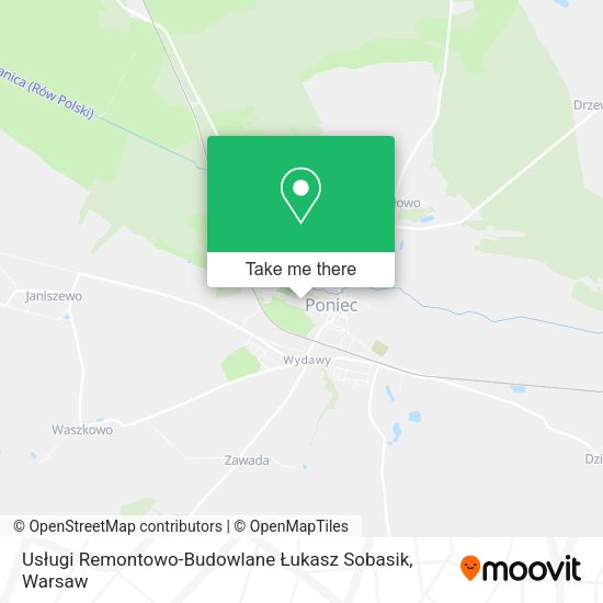 Usługi Remontowo-Budowlane Łukasz Sobasik map