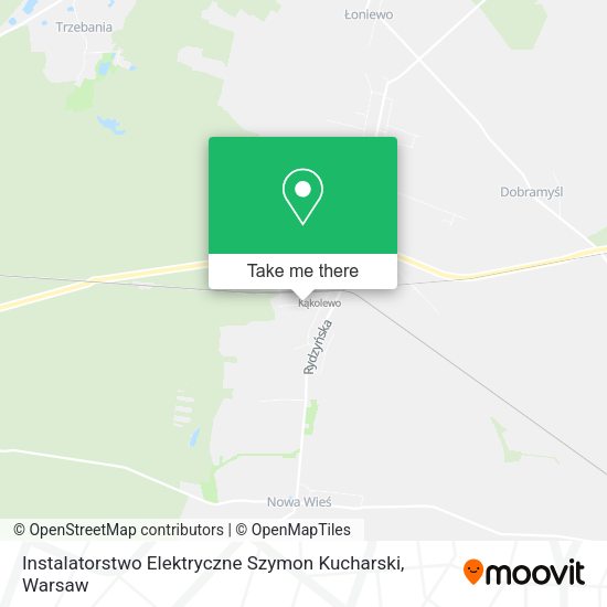 Instalatorstwo Elektryczne Szymon Kucharski map