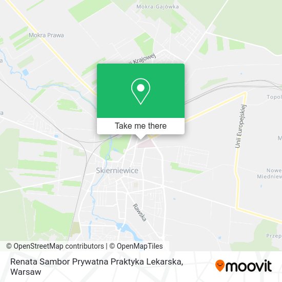 Renata Sambor Prywatna Praktyka Lekarska map