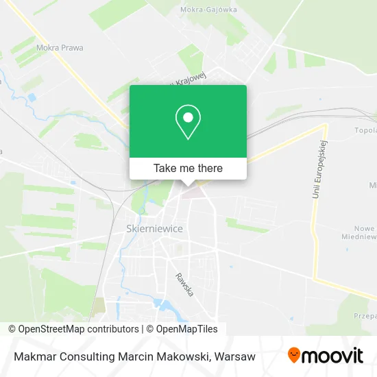 Карта Makmar Consulting Marcin Makowski