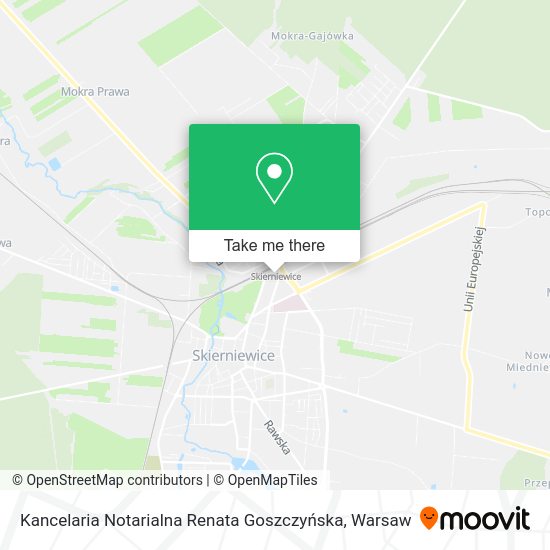 Kancelaria Notarialna Renata Goszczyńska map