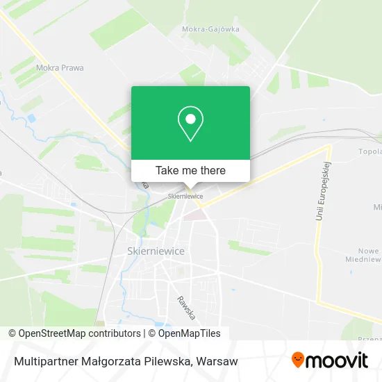 Карта Multipartner Małgorzata Pilewska