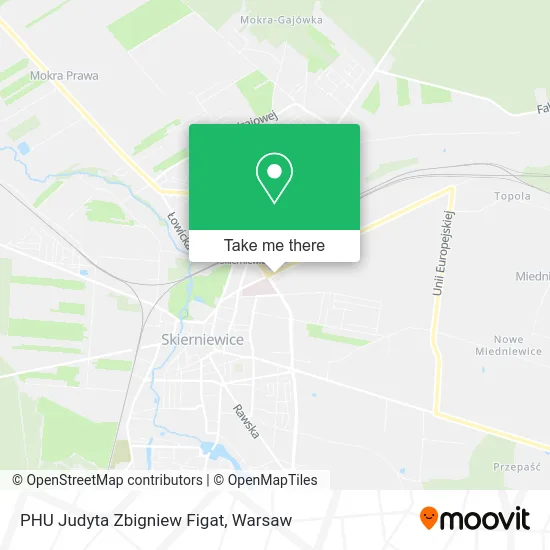 Карта PHU Judyta Zbigniew Figat