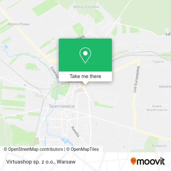 Карта Virtuashop sp. z o.o.
