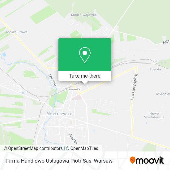 Firma Handlowo Usługowa Piotr Sas map