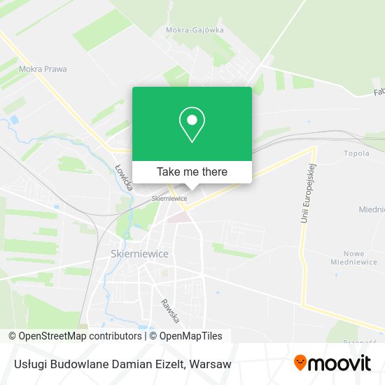 Usługi Budowlane Damian Eizelt map