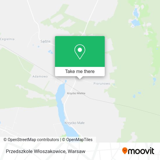 Przedszkole Włoszakowice map