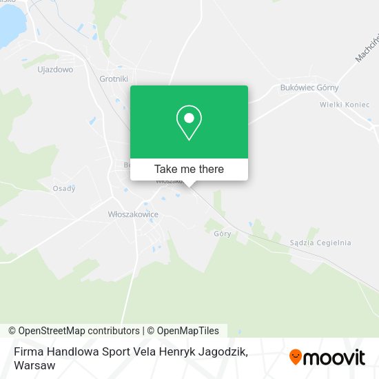 Firma Handlowa Sport Vela Henryk Jagodzik map