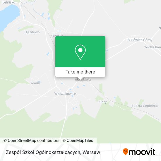 Zespół Szkół Ogólnokształcących map