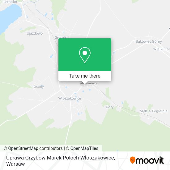 Uprawa Grzybów Marek Poloch Włoszakowice map