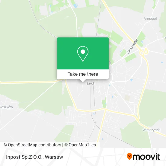 Inpost Sp.Z O.O. map