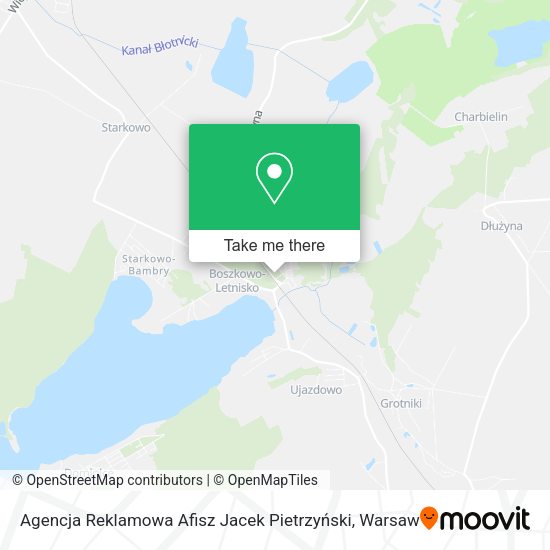 Agencja Reklamowa Afisz Jacek Pietrzyński map