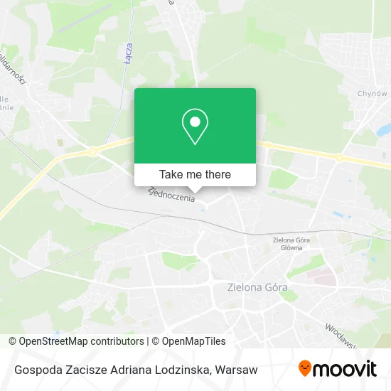 Gospoda Zacisze Adriana Lodzinska map