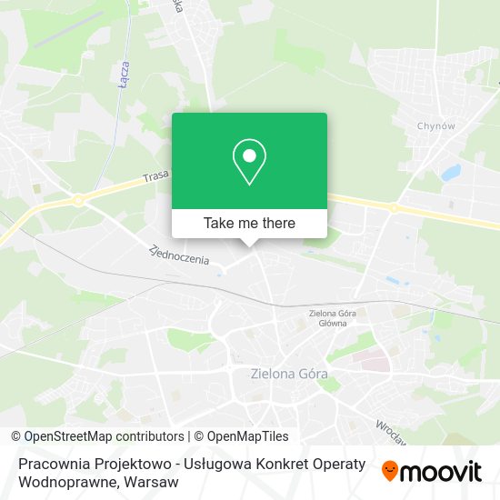 Pracownia Projektowo - Usługowa Konkret Operaty Wodnoprawne map