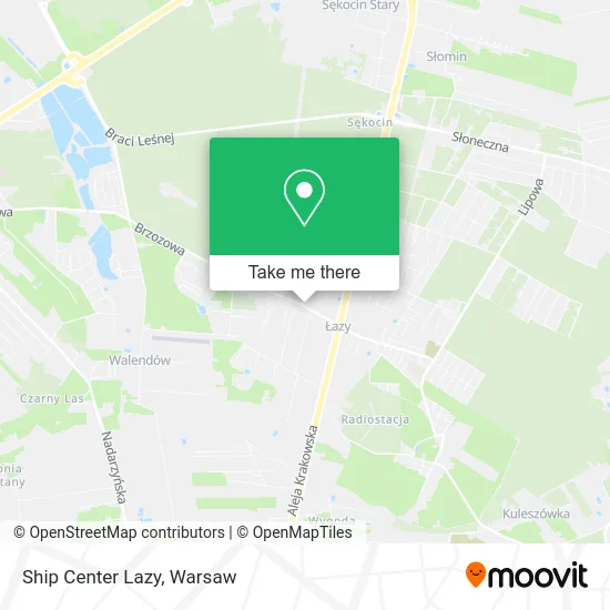 Ship Center Lazy map