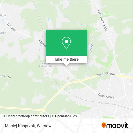 Maciej Kasprzak map