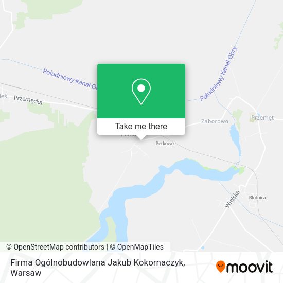 Firma Ogólnobudowlana Jakub Kokornaczyk map