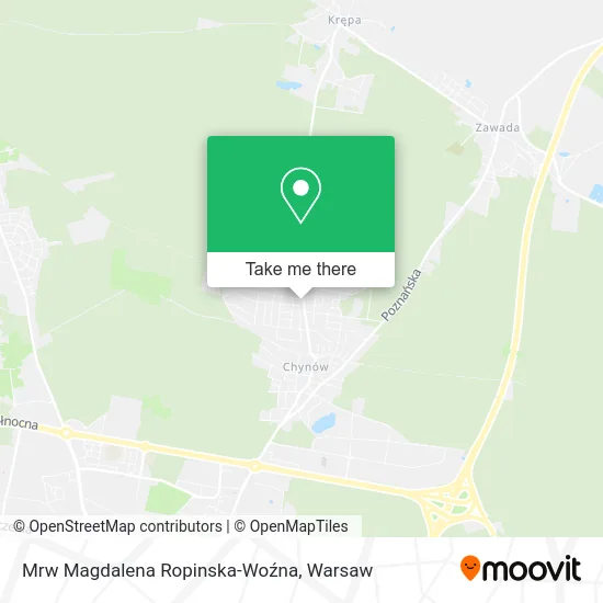 Mrw Magdalena Ropinska-Woźna map