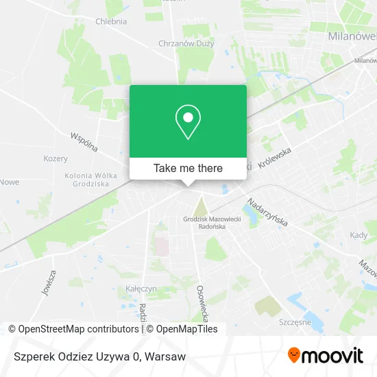 Карта Szperek Odziez Uzywa 0