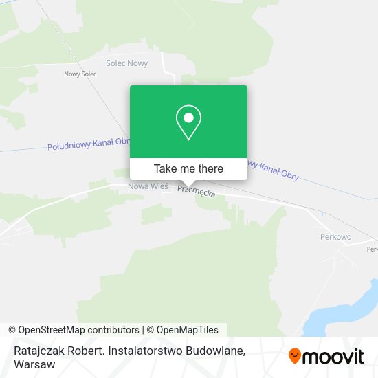 Ratajczak Robert. Instalatorstwo Budowlane map