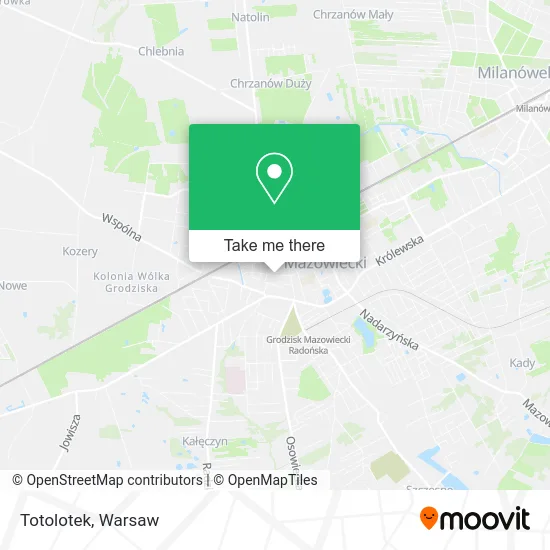Карта Totolotek