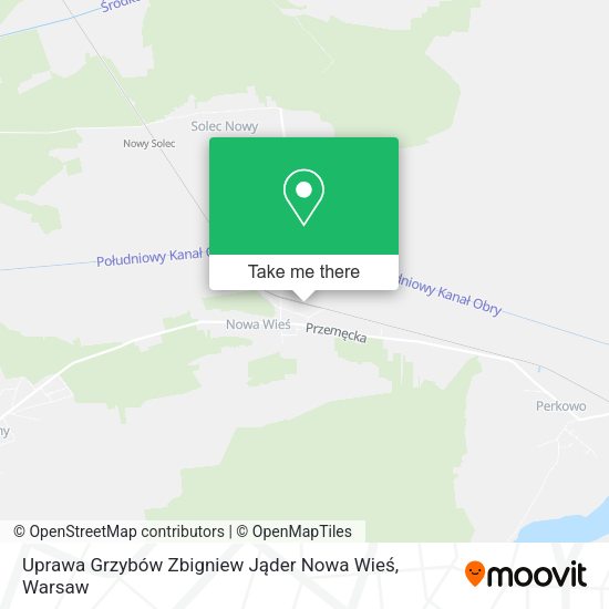 Uprawa Grzybów Zbigniew Jąder Nowa Wieś map