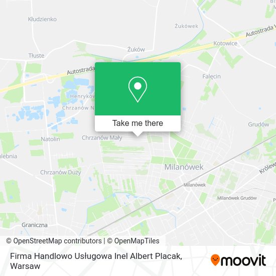 Firma Handlowo Usługowa Inel Albert Placak map