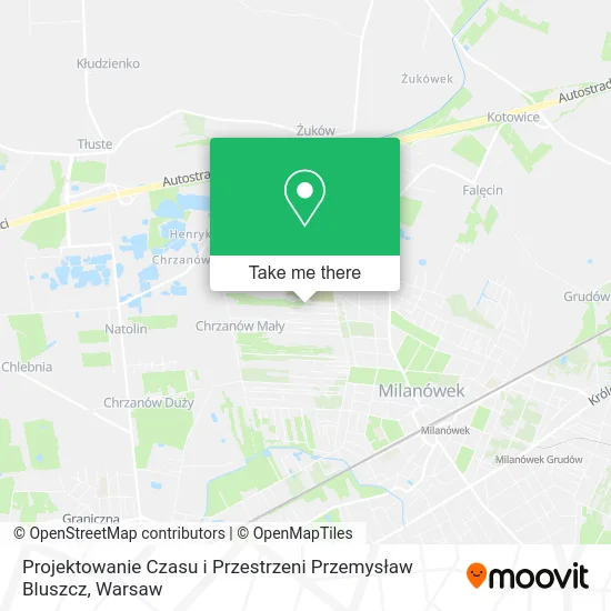 Projektowanie Czasu i Przestrzeni Przemysław Bluszcz map
