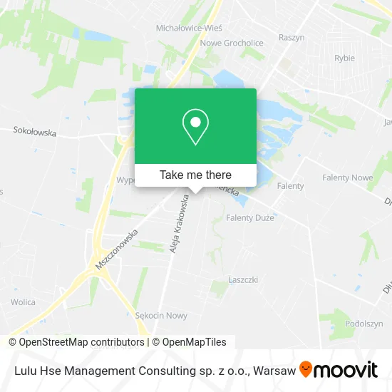 Карта Lulu Hse Management Consulting sp. z o.o.
