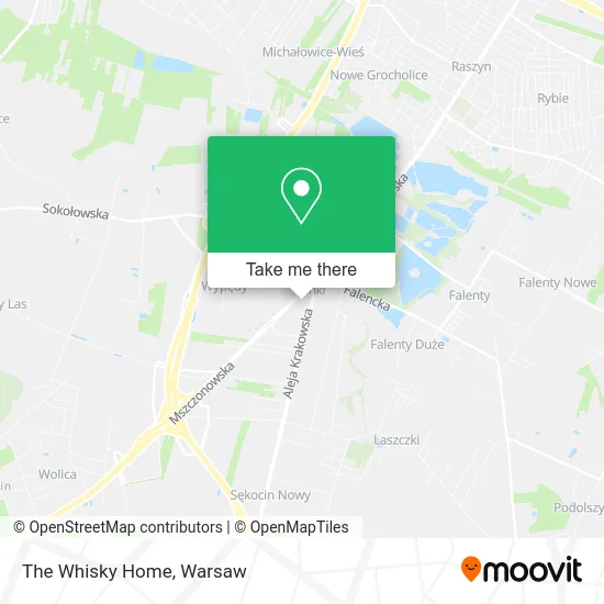 The Whisky Home map