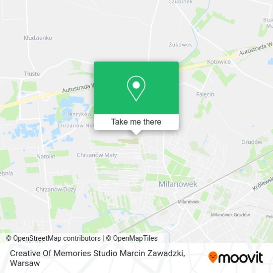 Creative Of Memories Studio Marcin Zawadzki map