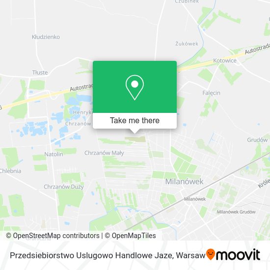 Przedsiebiorstwo Uslugowo Handlowe Jaze map