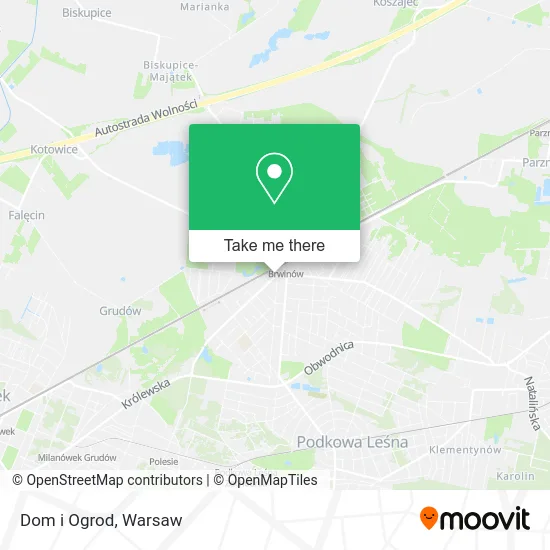 Dom i Ogrod map