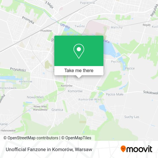 Unofficial Fanzone in Komorów map