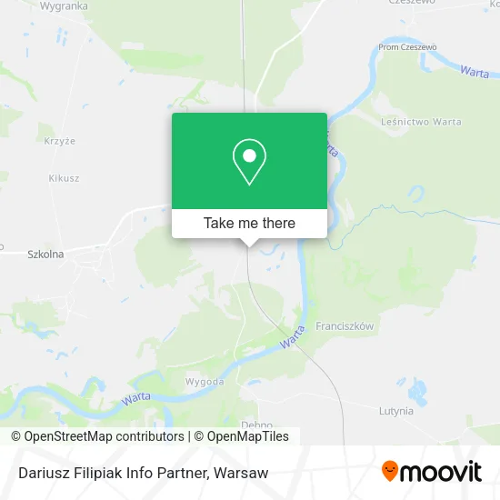 Карта Dariusz Filipiak Info Partner