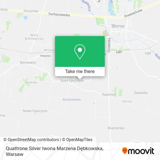 Quattrone Silver Iwona Marzena Dębkowska map