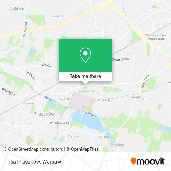 Карта Filia Pruszkow