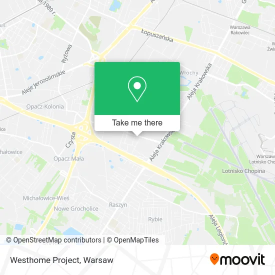 Westhome Project map
